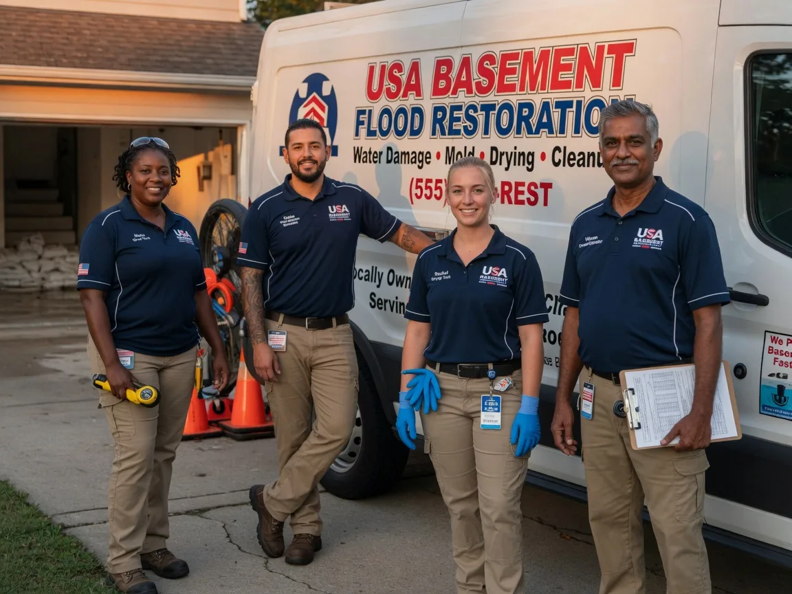 Basement Flood Cleanup company in Oquawka, IL